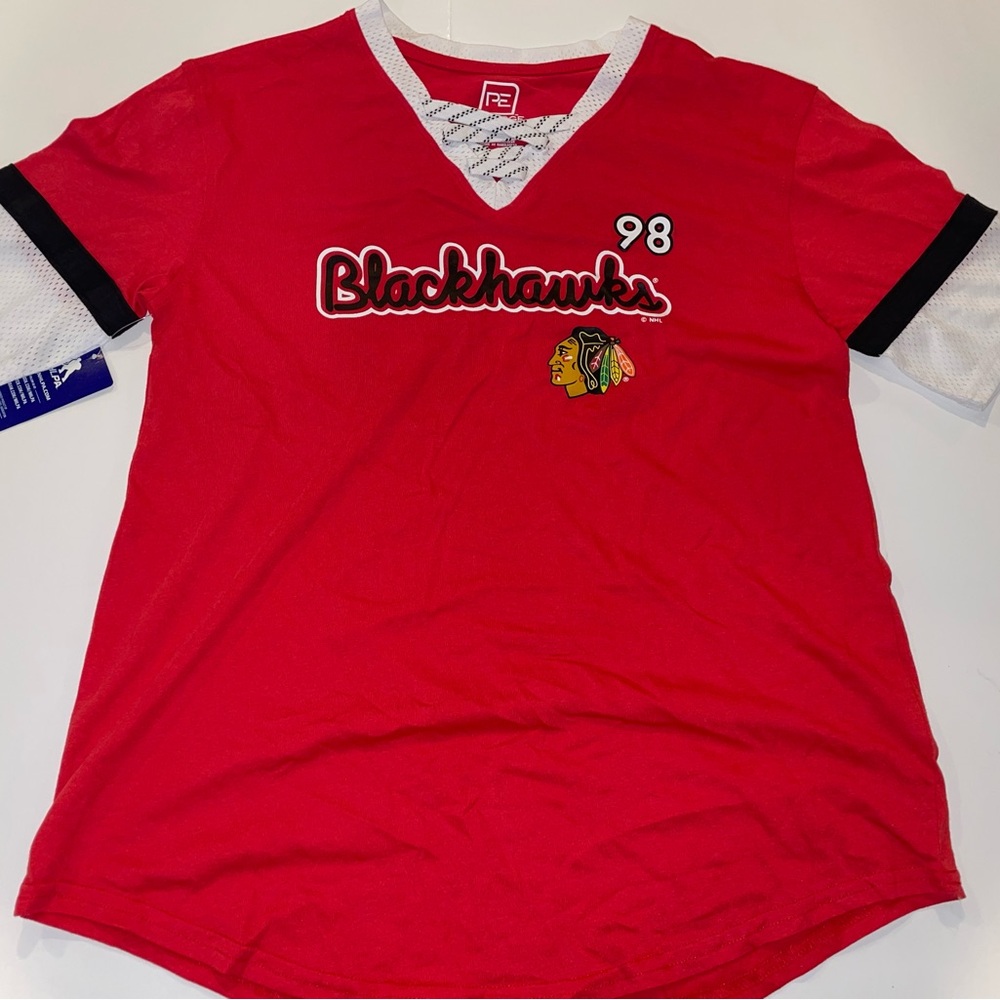 NHL Red Blackhawks Women's Jersey